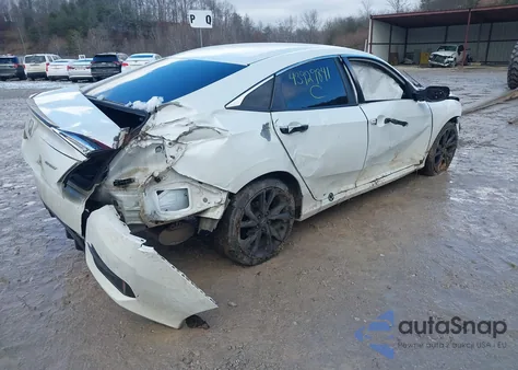 2020 Honda Civic Sport z USA, uszkodzony, nr VIN 19XFC2F86LE025099